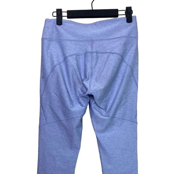 NWOT Outdoor Voices Athleisure Cropped Leggings Stretch Inside Pocket M Purple - Picture 9 of 12